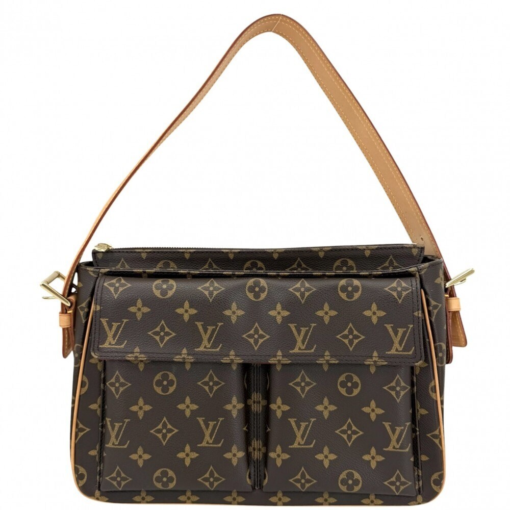 LOUIS VUITTON Brown Monogram Shoulder Bag